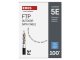FTP CAT 5E kábel, 4x2 érpár, 100 méter, sötétszürke, kültéri