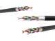 FTP CAT 5E kábel, 4x2 érpár, 305 méter, sötétszürke, kültéri