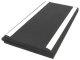 Lamellamintás filcpanel - filcből készült puha falburkoló 60x120 cm, fekete
