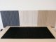 Lamellamintás filcpanel - filcből készült puha falburkoló 60x120 cm, fekete