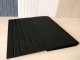 Lamellamintás filcpanel - filcből készült puha falburkoló 60x120 cm, fekete