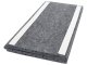 Lamellamintás filcpanel - filcből készült puha falburkoló 60x120 cm, szürke