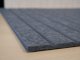 Lamellamintás filcpanel - filcből készült puha falburkoló 60x120 cm, szürke