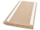 Lamellamintás filcpanel - filcből készült puha falburkoló 60x120 cm, bézs