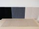 Lamellamintás filcpanel - filcből készült puha falburkoló 60x120 cm, bézs