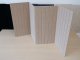 Lamellamintás filcpanel - filcből készült puha falburkoló 60x120 cm, bézs