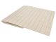 Lamellamintás filcpanel - filcből készült puha falburkoló 60x120 cm, krém