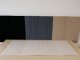 Lamellamintás filcpanel - filcből készült puha falburkoló 60x120 cm, krém