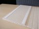 Lamellamintás filcpanel - filcből készült puha falburkoló 60x120 cm, krém