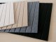 Lamellamintás filcpanel - filcből készült puha falburkoló 60x120 cm, krém