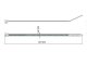 Gyorskötöző, kábelkötegelő (3.6 x 140 mm - 100 darab) fehér