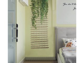 CLIMBAWICK Falra akasztható növényfuttató, (200x100 cm) 100%-ban természetes fűzfavessző