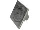 Hermetikus Schuko aljzat, IP44, gyermekvédelemmel, ezüst