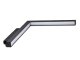 Genesis mágneses sínes L alakú sarok LED lámpa 90° vertikális, 27 cm, fekete - 24W (36°) természetes fehér