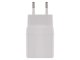 USB töltő, hálózati adapter USB - USB-C, gyorstöltéssel 20W (5-12V/3-1.67A) - Fehér