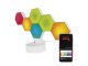 GoSmart Hexagon moduláris beltéri LED hangulatfény (RGBIC) Wi-Fi, 6 db
