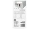 USB töltő, hálózati adapter - USB + 2xUSB-C, gyorstöltéssel 65W (5-20V/3-3.25A) - Fehér