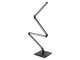 GoSmart LED állólámpa, hangulatfény, állítható, RGBIC, Wi-Fi (175 cm), fekete