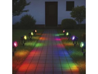 GoSmart leszúrható LED lámpa, bővítő készlet, fekete ház (1.5W) RGBIC+CCT, IP65, 1 db
