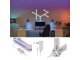 GoSmart moduláris beltéri LED hangulatfény (RGBIC) Wi-Fi, fehér, 9 db