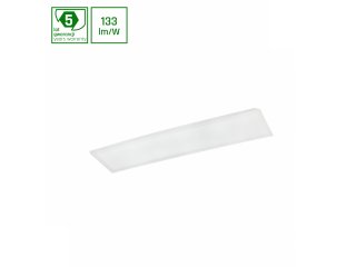 LED panel (1200 x 300 mm) 40W - hideg fehér, 133 lm/W, backlite panel