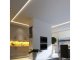 LED szalag beltéri 2835-128 (24 Volt) - meleg fehér, 4 mm széles