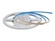 LED szalag beltéri 2835-128 (24 Volt) - meleg fehér, 4 mm széles