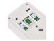 GoSmart videó kaputelefon szett, vezeték nélküli, akkumulátor, napelem, IP-09D (beltéri csengő + kameraegység) Wi-Fi, fehér