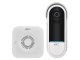GoSmart videó kaputelefon szett, vezeték nélküli, akkumulátor, IP-15S (beltéri csengő + kameraegység) Wi-Fi, fehér