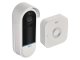 GoSmart videó kaputelefon szett, vezeték nélküli, akkumulátor, IP-15S (beltéri csengő + kameraegység) Wi-Fi, fehér