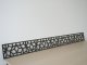 Fali dekorpanel, mozaik minta, 15x150 cm, 3 mm HDF - Antracit