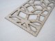 Fali dekorpanel, mozaik minta, 15x150 cm, 3 mm HDF - Antracit