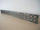 Fali dekorpanel, csipke minta, 15x150 cm, 3 mm HDF - Antracit