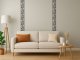 Fali dekorpanel, inda minta, 15x150 cm, 3 mm HDF - Antracit