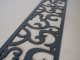 Fali dekorpanel, inda minta, 15x150 cm, 3 mm HDF - Antracit