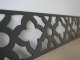 Fali dekorpanel, marokkói minta, 15x150 cm, 3 mm HDF - Antracit