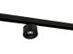 Genesis Ring+ mágneses sínes LED lámpa,  Ø10 cm, fekete - 12W (130°) természetes fehér, 48 Volt