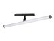 Genesis Rondi mágneses sínes LED lámpa, 60 cm, fekete - 12W (120°) természetes fehér, 48 Volt