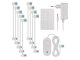 GoSmart Hexagon moduláris beltéri LED hangulatfény (RGBIC) Wi-Fi, 10 db