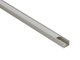 Type-X Ezüst - Alumínium U profil LED szalagos világításhoz 12x8 mm (Opál búrával)