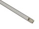 Type-X Ezüst - Alumínium U profil LED szalagos világításhoz 12x8 mm (Opál búrával)