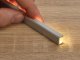 Type-X Ezüst - Alumínium U profil LED szalagos világításhoz 12x8 mm (Opál búrával)