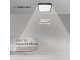 IP44 mennyezeti LED lámpatest - négyzet (24W/2500lm) hideg fehér, fekete (295 mm), Samsung chip