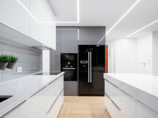 LCOB LED szalag beltéri, 920 lm, (24 Volt) - meleg fehér, 50 méteres tekercs