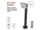 NIKA kültéri LED állólámpa (12.5W) meleg fehér, 50 cm