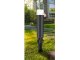 Leszúrható LED lámpa, fekete (3W) meleg fehér, IP65