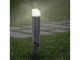 Leszúrható LED lámpa, fekete (3W) meleg fehér, IP65