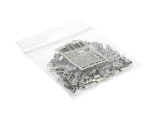 Ónozott csúszósaru, kábelsaru (100db/csomag) 6.3 mm