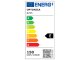 Lineáris LED csarnokvilágító (150 Watt, 15000 lumen, 6000K) hideg fehér, fekete