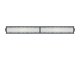 Lineáris LED csarnokvilágító (200 Watt, 20000 lumen, 4000K) természetes fehér, fekete